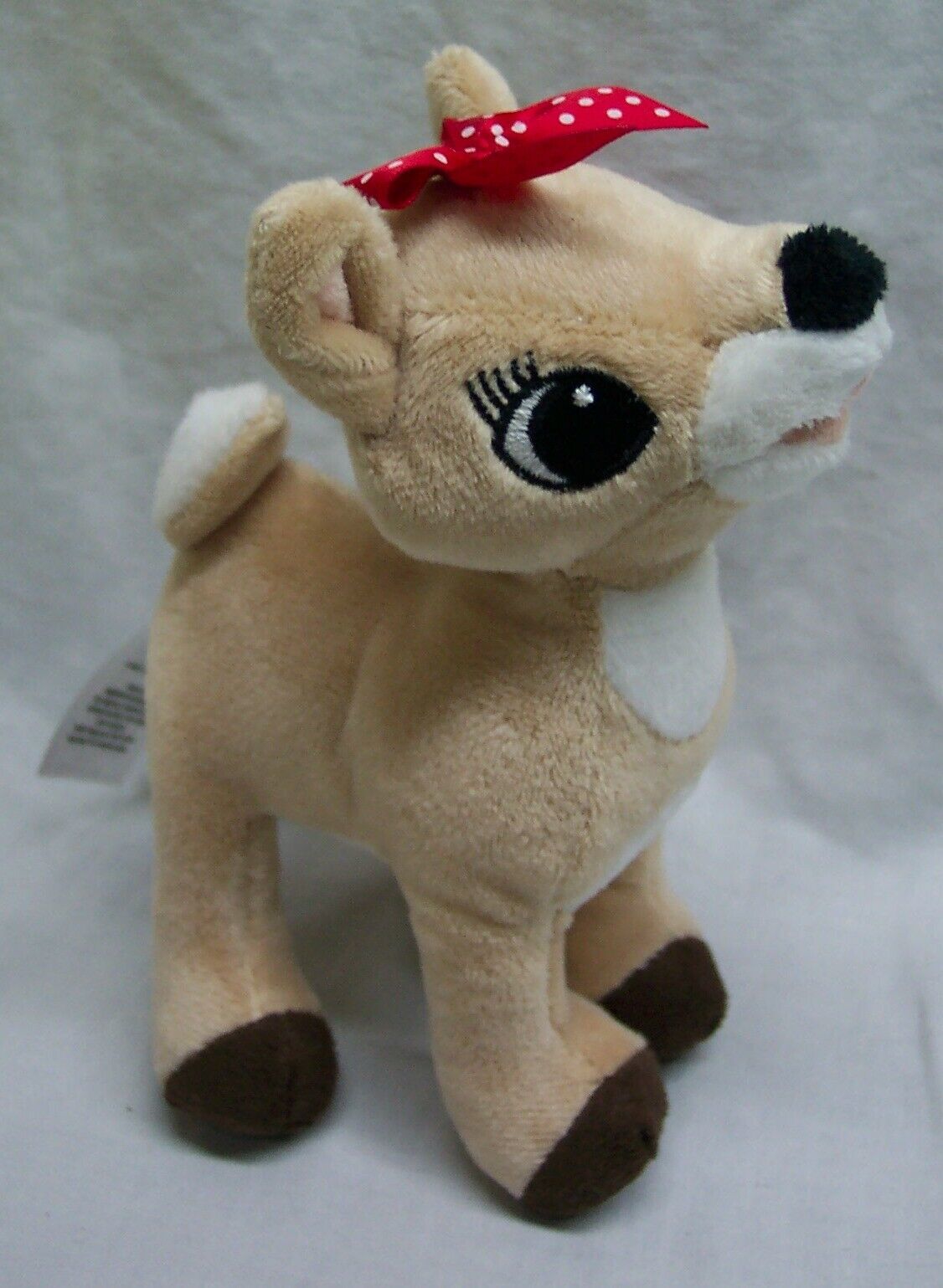 CLARICE GIRL RUDOLPH THE RED-NOSED REINDEER Plush STUFFED ANIMAL TOY ...