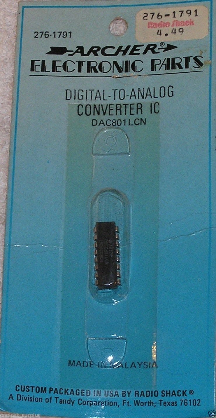 radio shack analog to digital converter