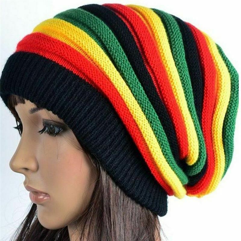 Jamaica Reggae Gorro Rasta Style Cappello Hip Pop Hippie Winter Hats Unisex Hat