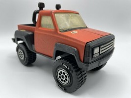 Tonka 1979 Orange Red Pickup Truck Lightbar Metal & Plastic 812524A 4x4  - $32.00