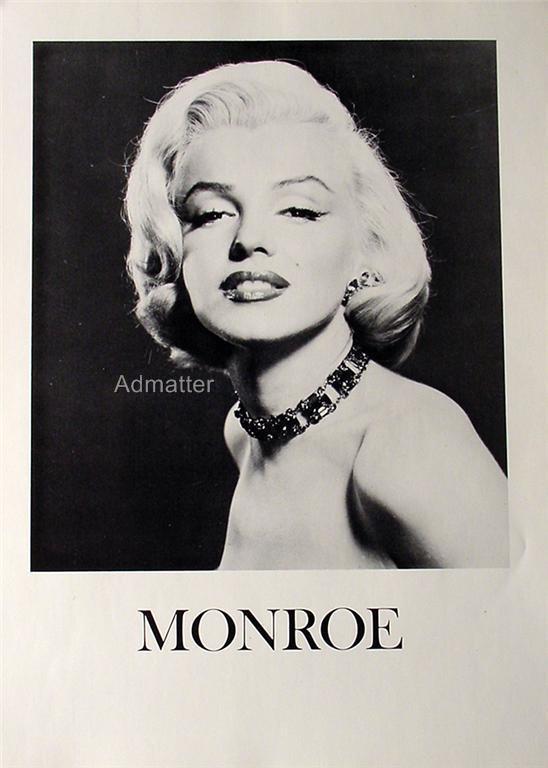 Vintage Marilyn Monroe Pin Up Poster Sexy And 50 Similar Items 0732