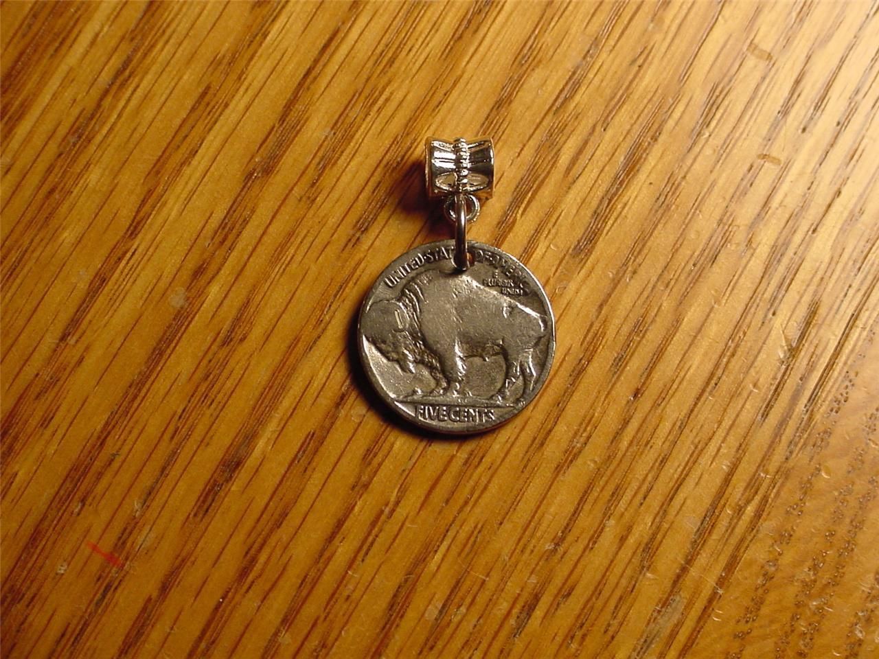 Primary image for OLD BUFFALO NICKEL PENDANT ANTIQUE NATIVE AMERICAN COIN JEWELRY NECKLACE CHARM