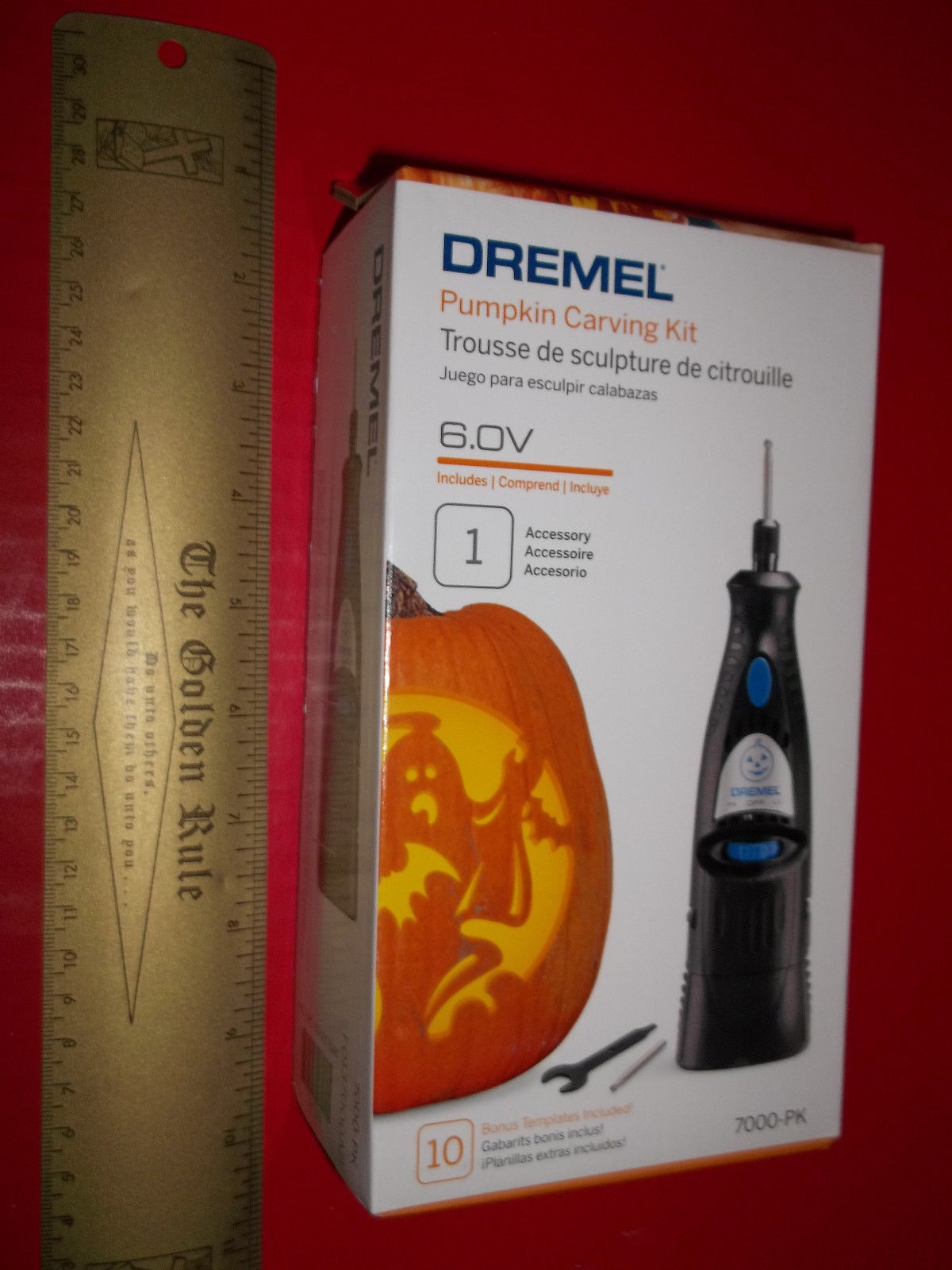 Craft Holiday Tool Dremel Halloween Pumpkin Carving Accessory Kit Set