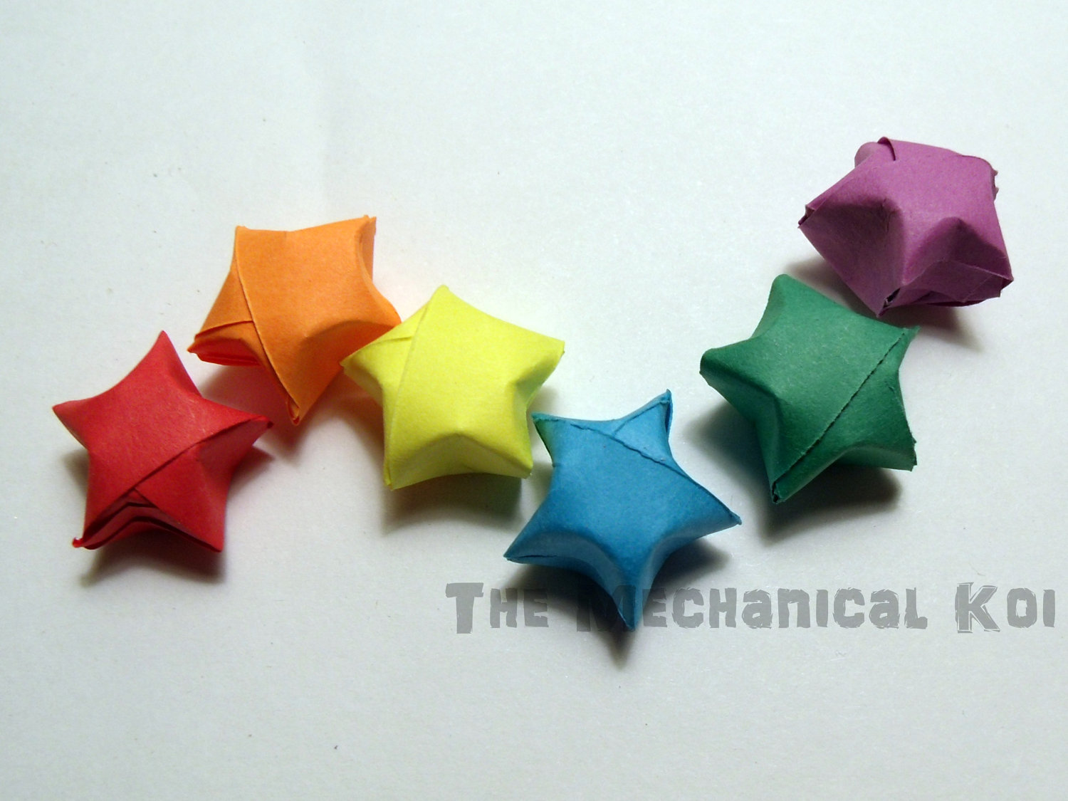 Bulk 1000 Origami Star Paper Kit Rainbow Sheets Lucky Wishing Stars