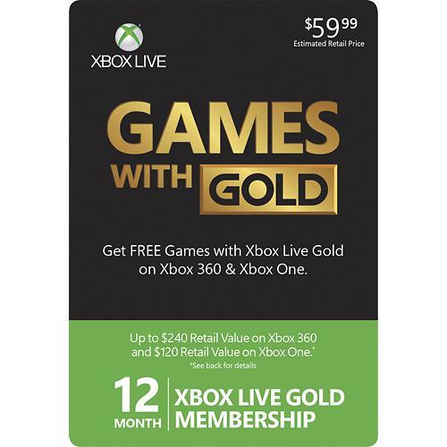 xbox game pass ultimate gift card 1 year