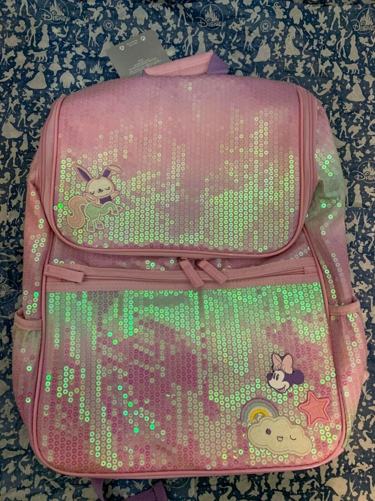 Disney Minnie Mouse Boutique Backpack Bag Authentic 