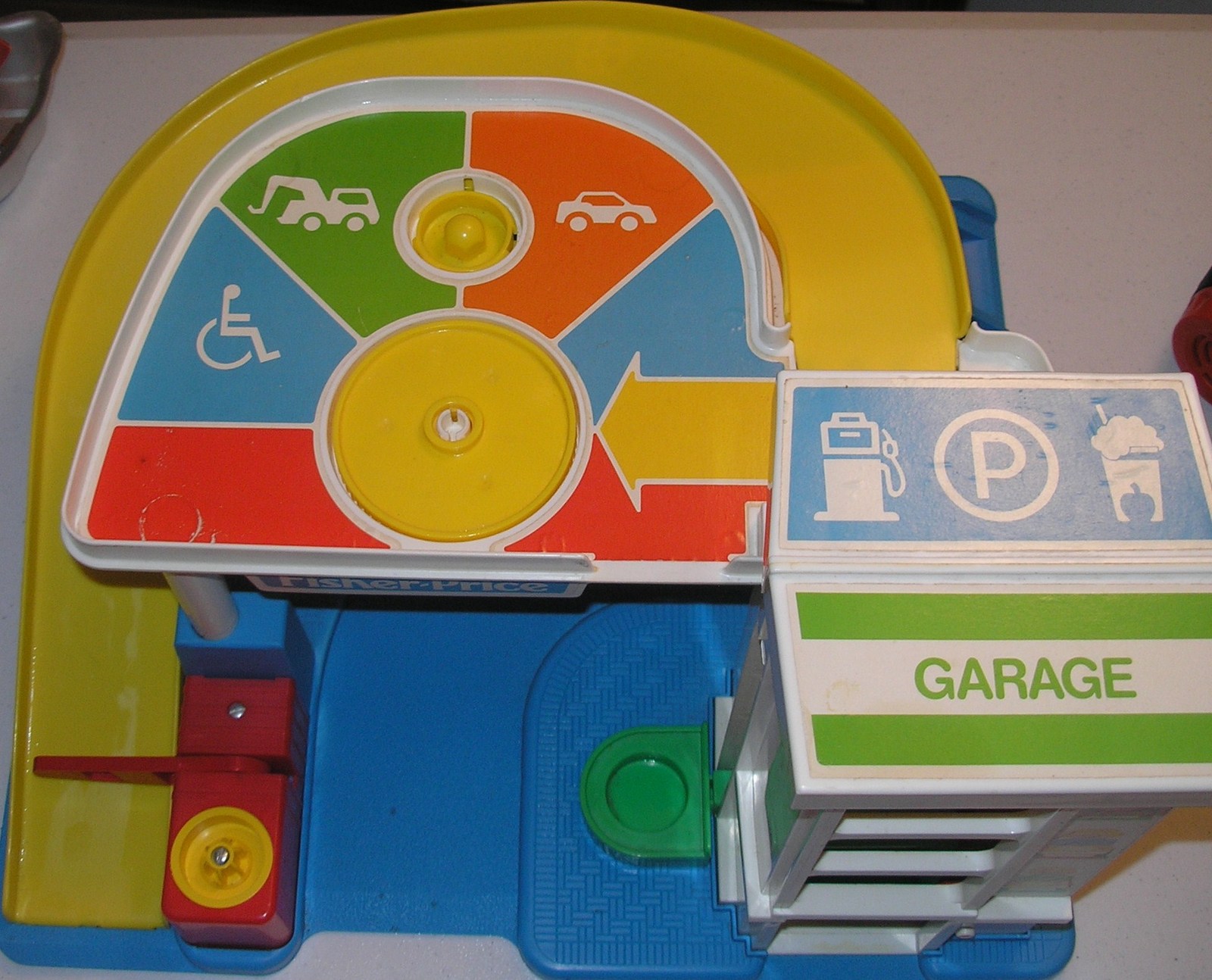 vintage little people garage