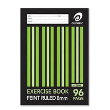 Olympic A4 8mm Ruled Exercise Book (Pack of 10) - 96 Pages - $39.61