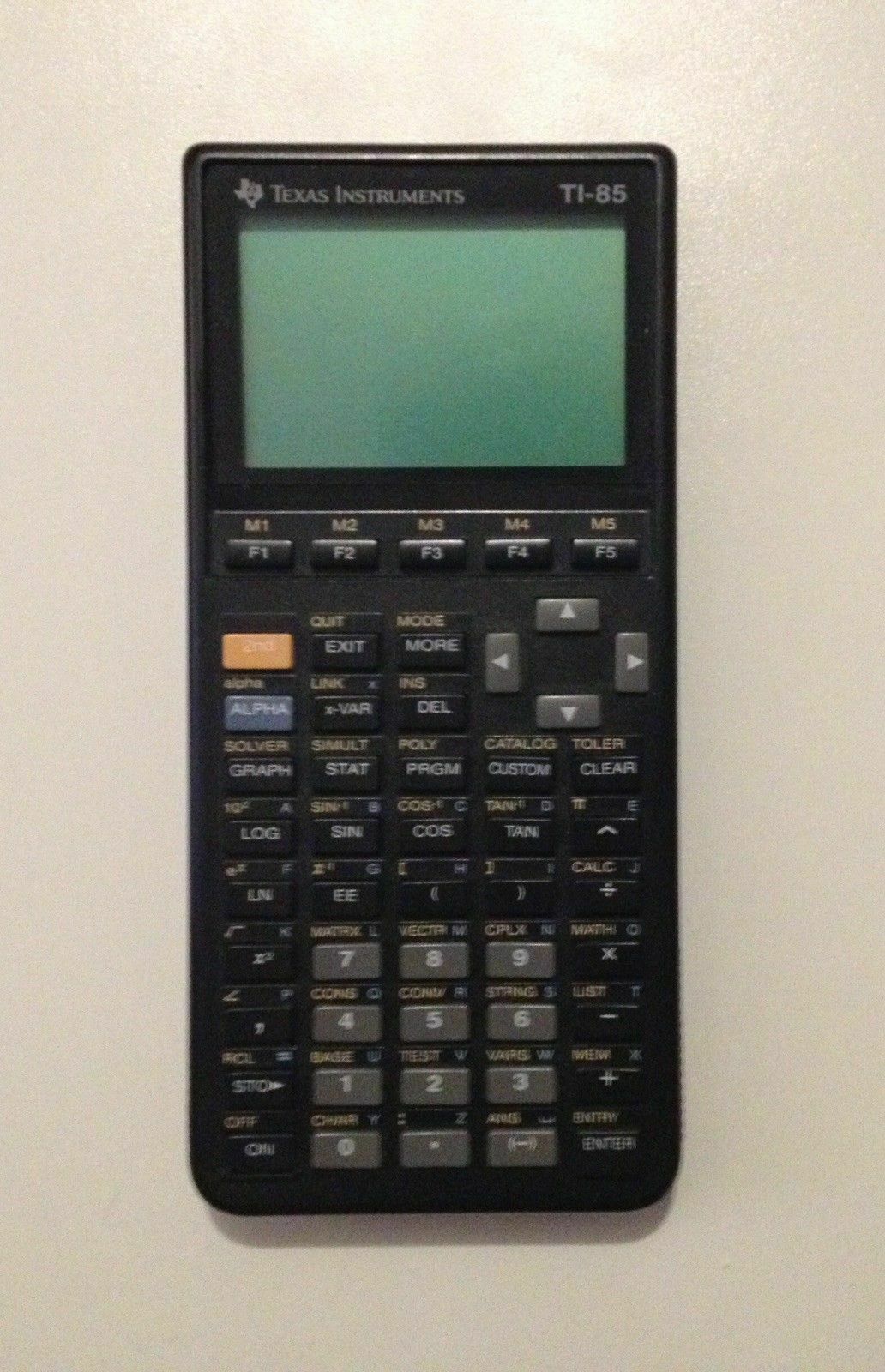 Vintage TEXAS INSTRUMENTS TI-85 Scientific Graphing Calculator ...