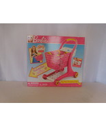 Barbie My Fab Shopping Cart 2 IN 1 Shopping Cart or Basket Push Cart New... - $72.02