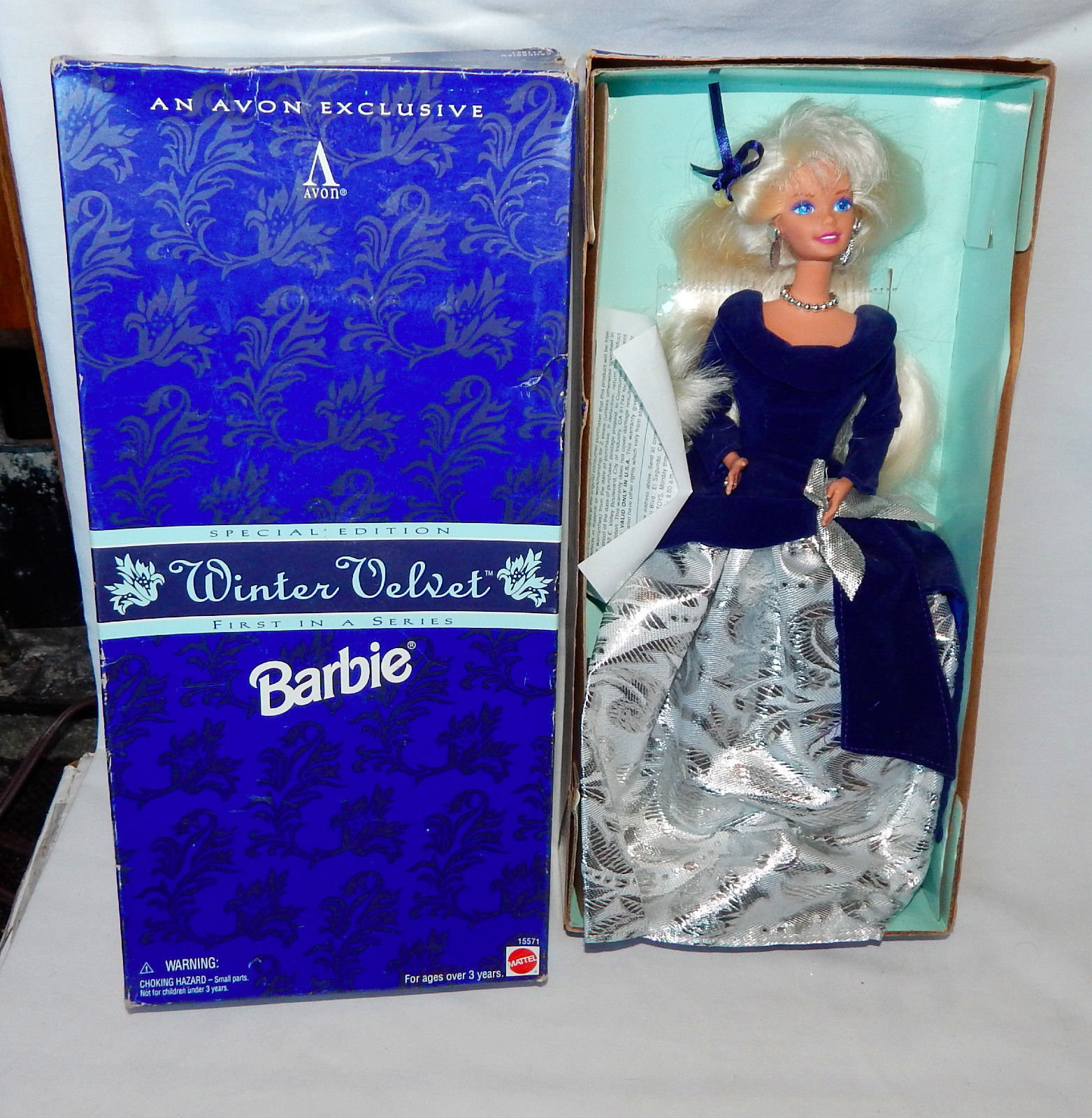 avon winter velvet barbie worth