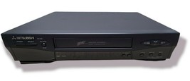 Mitsubishi HS-U446 Hi-Fi 4-Head VHS VCR a450 Tested No Remote - $44.44