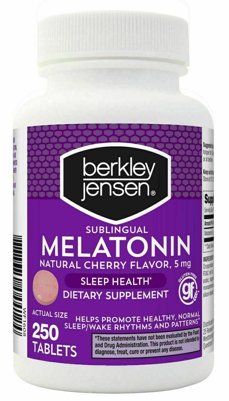 Primary image for Berkley Jensen 5mg Melatonin, 250 ct.