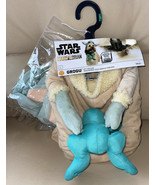 Star Wars The Mandalorian GROGU Dog Pet Costume 2pc Size Lrg NWT Hood Fr... - £22.17 GBP