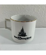 Walt Disney World Mug Cinderella Castle Gold Trim Coffee Tea Cocoa 11 Ou... - $11.88