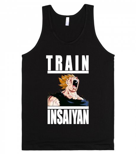 Train Insaiyan - Vegeta Tank Top & T-Shirt