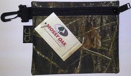 Single (1) CLC WORK GEAR 1100M KEEPERS MOSSY OAK CAMO ZIPERED BAG 6&quot;x 5&quot; - $2.57