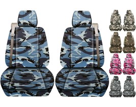 Front set car seat covers Fits GMC Yukon 2000-2006 with INT SB  Camouflage - $99.99