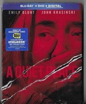 A Quiet Place Emily Blunt 2 Discs Blu-Ray + DVD BRAND NEW, MINT + SEAL 2018 - $38.88