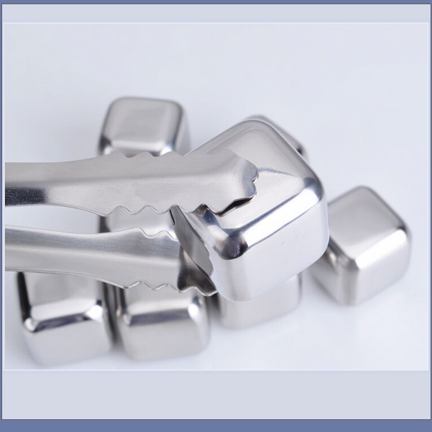 Stainless Steele Killer Chiller Ice Rocks Whiskey Wine Bar Drink Cooler