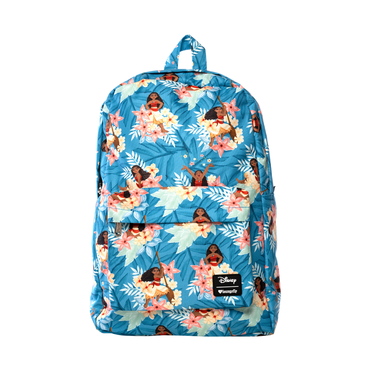 Loungefly Disney Moana Floral Hawaiian Print School Book Bag Backpack ...