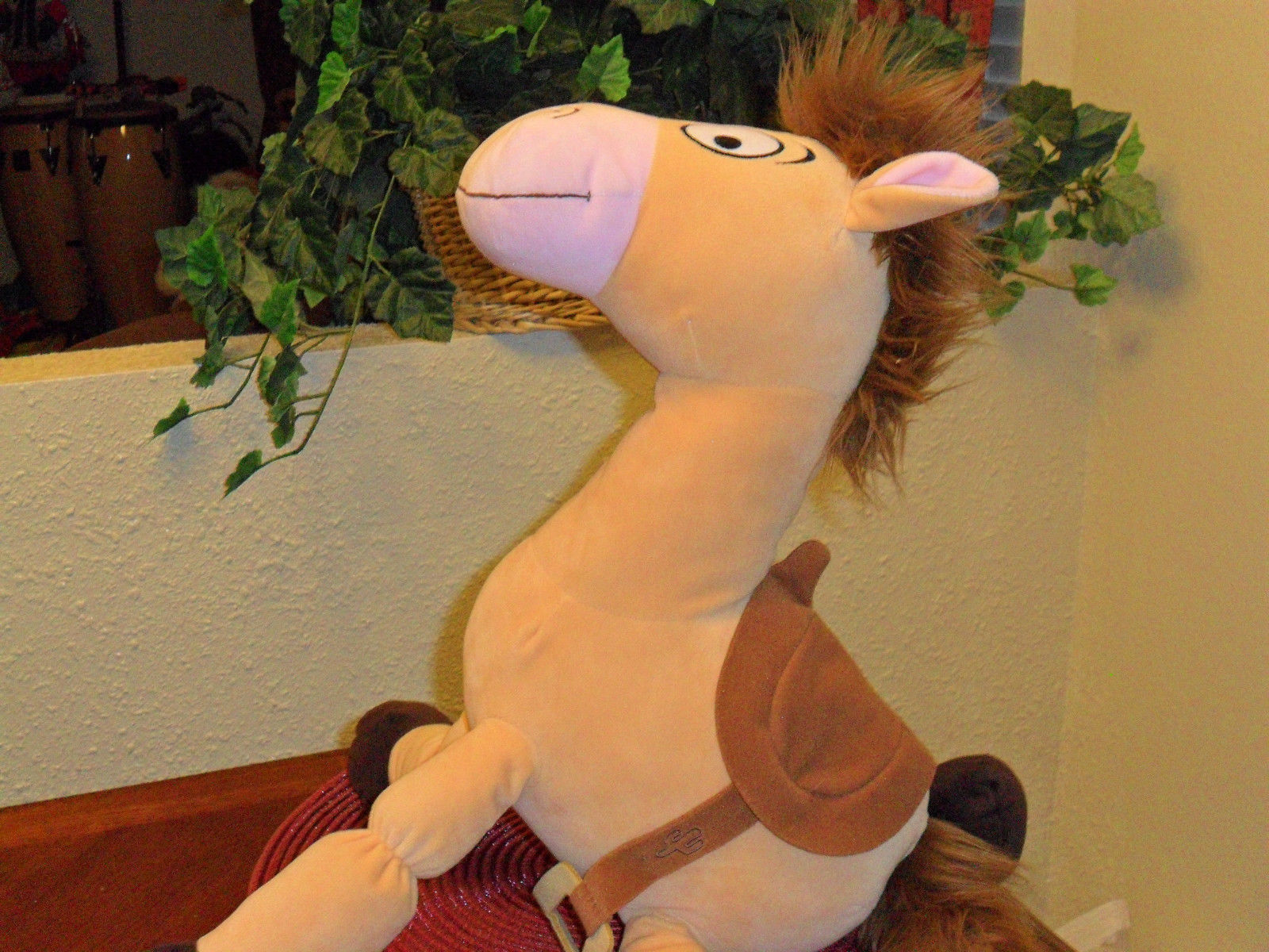 plush bullseye horse