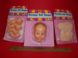 Craft Gift Horsman Baby Doll Kit 12 Inch Dolly Part Set Making Sew Toy Activity - $18.99