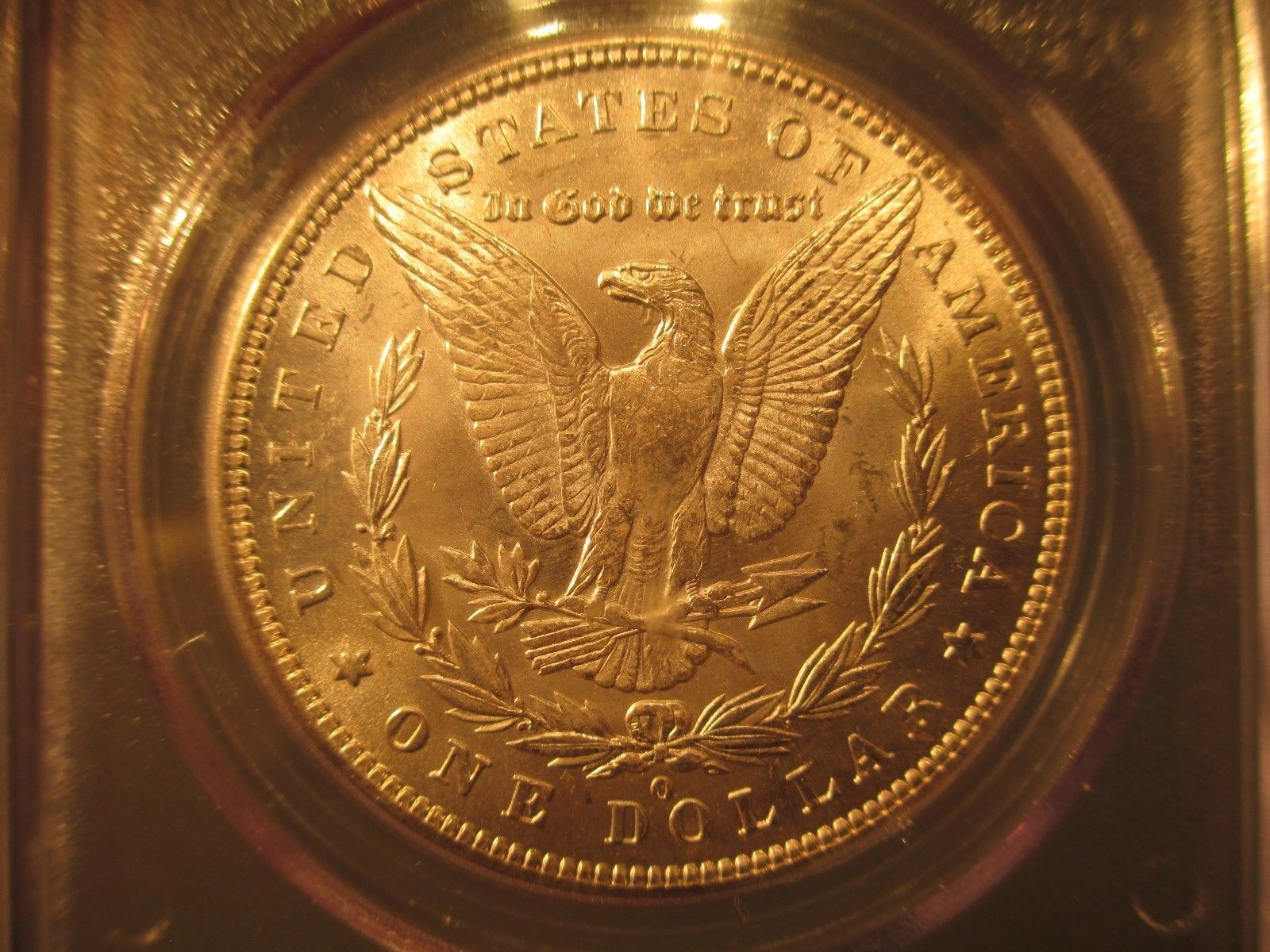 1888 O Silver Morgan Dollar PCGS MS 64 Vam 1B EDS SCARFACE Mint Error