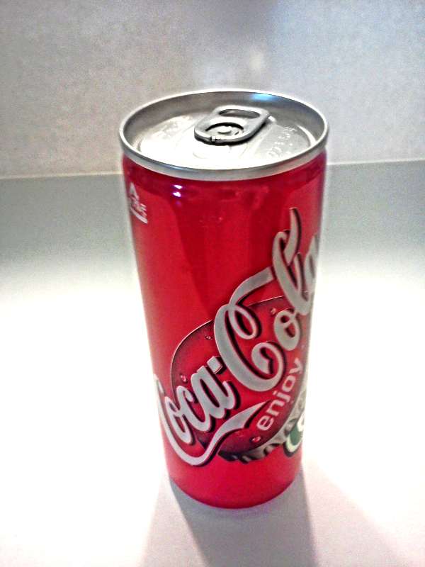 2013 Coca Cola Tall Skinny Oriental Coke Soda Pop Can Bottle From Asia