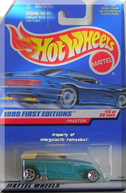 hot wheels 1999 phaeton