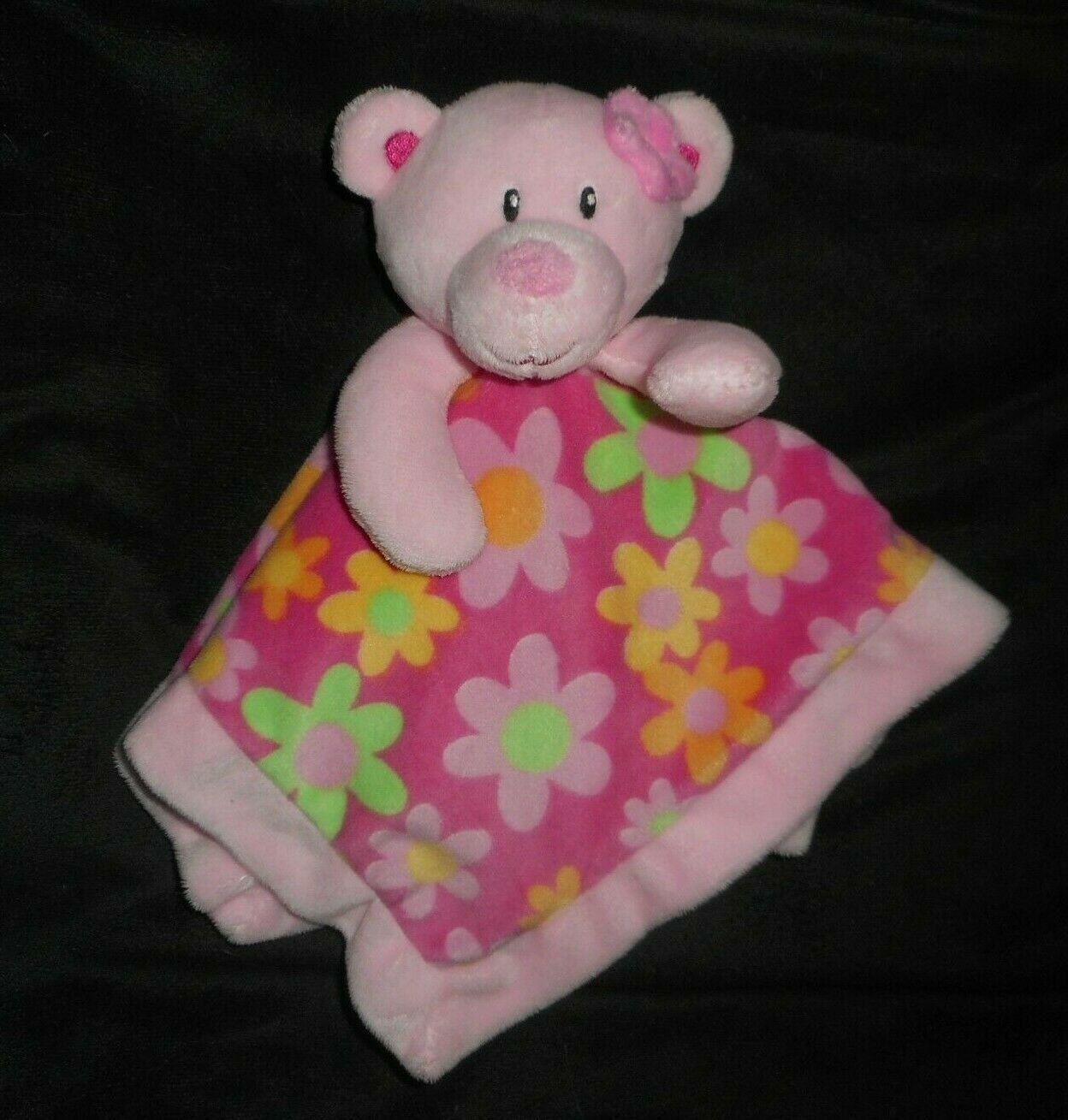 first impressions pink teddy bear