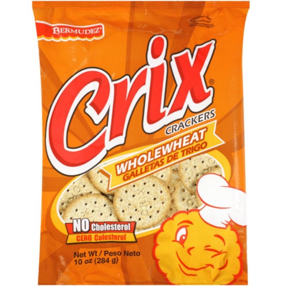 Crix Wholeweat Crackers by Bermudez ~10 oz Package Product of Trinidad ...