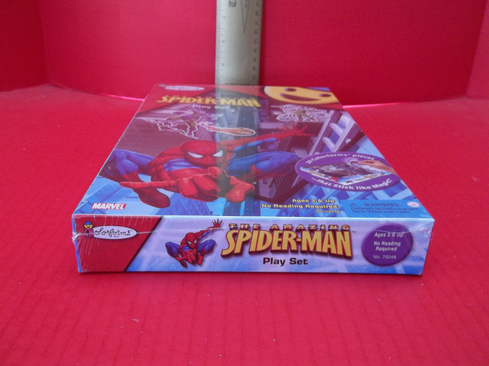 Spiderman Colorforms Activity Toy Spider-Man Play Set Spidy Comic ...