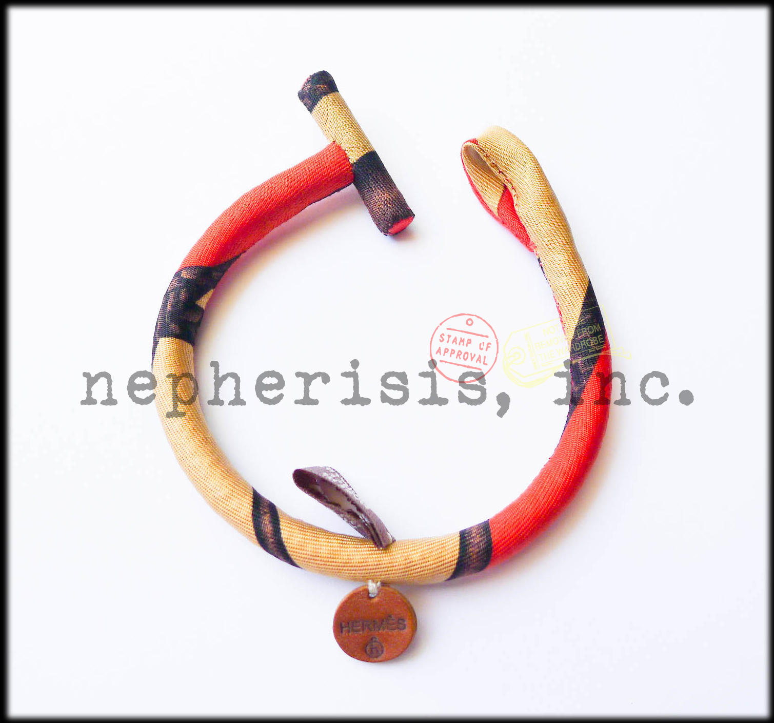 hermes scarf bracelet