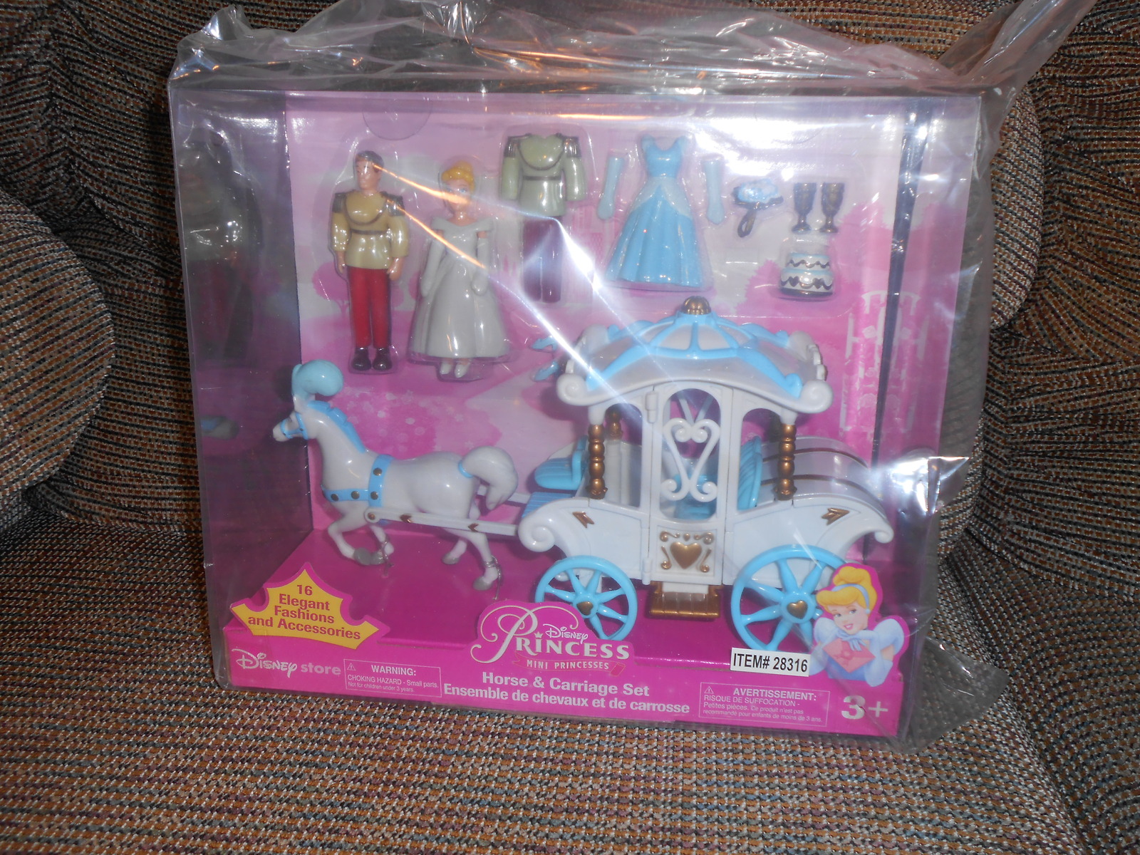 Disney Princess Mini Princesses Horse and Carriage Set Disney Store