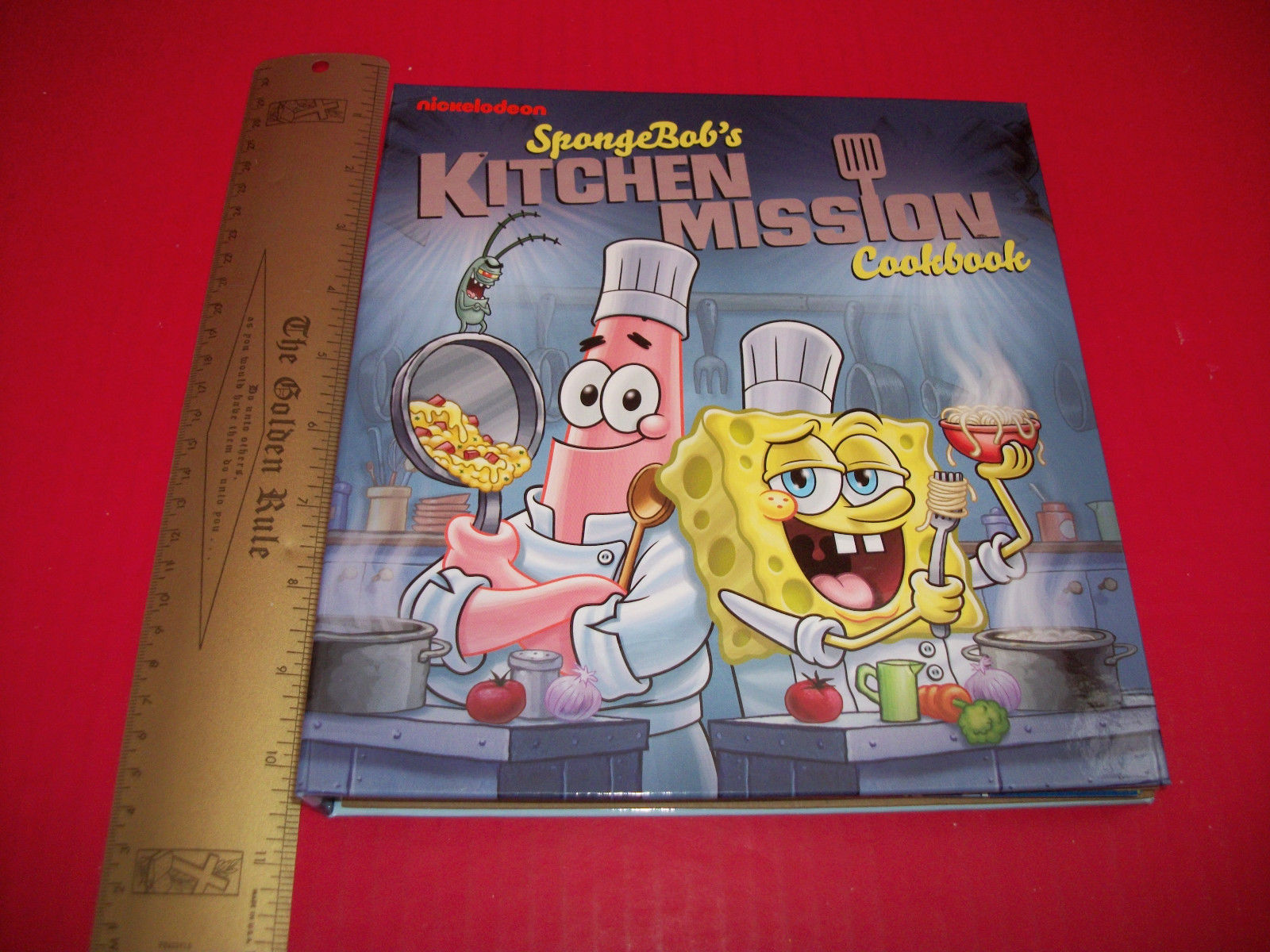 spongebob in the kitchen