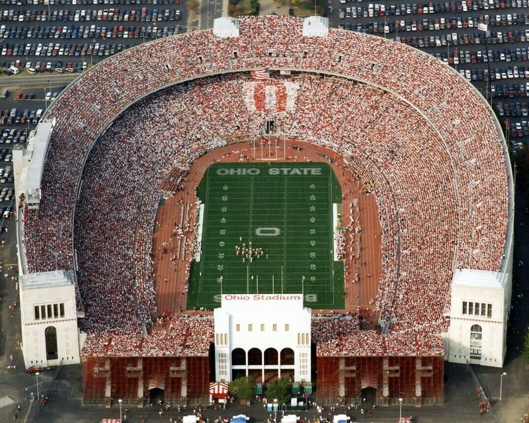 HORSESHOE STADIUM 8X10 PHOTO OHIO STATE BUCKEYES PICTURE NCAA FOOTBALL