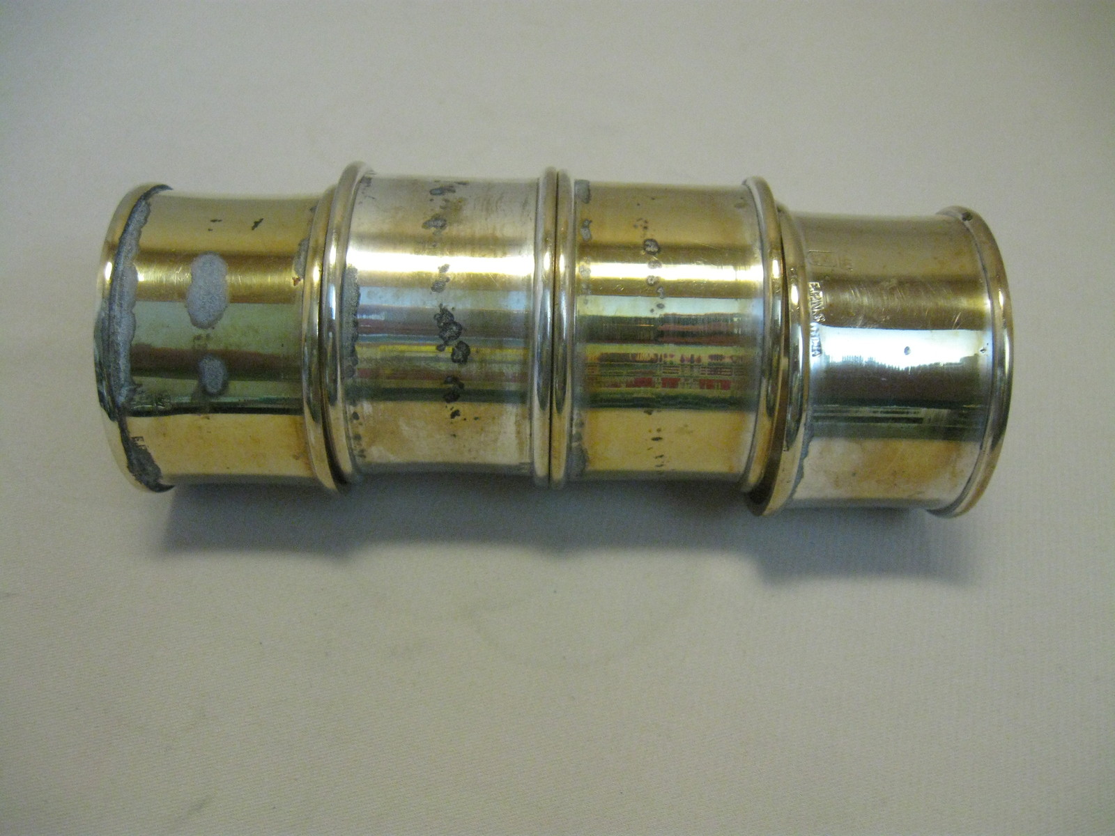 W A Silver Co Napkins Rings Qty 8 Silver Plate EPNS Made in India