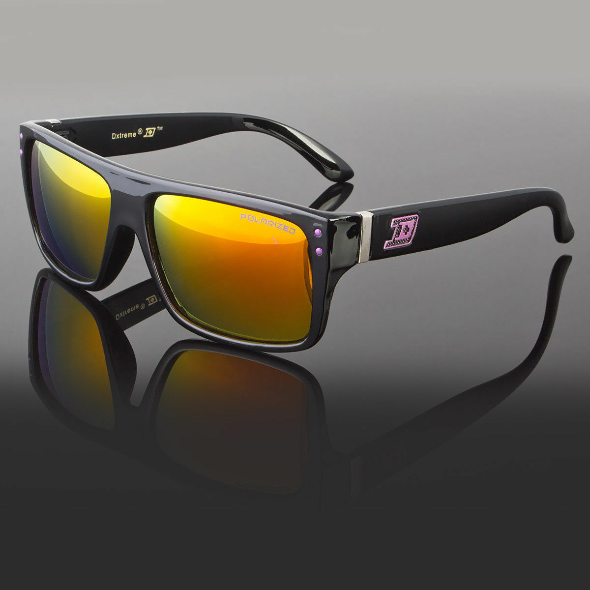 Polarized Sunglasses Mens Driving Glasses Flat Top Outdoor Sports Uv400 Eyewear Sunglasses