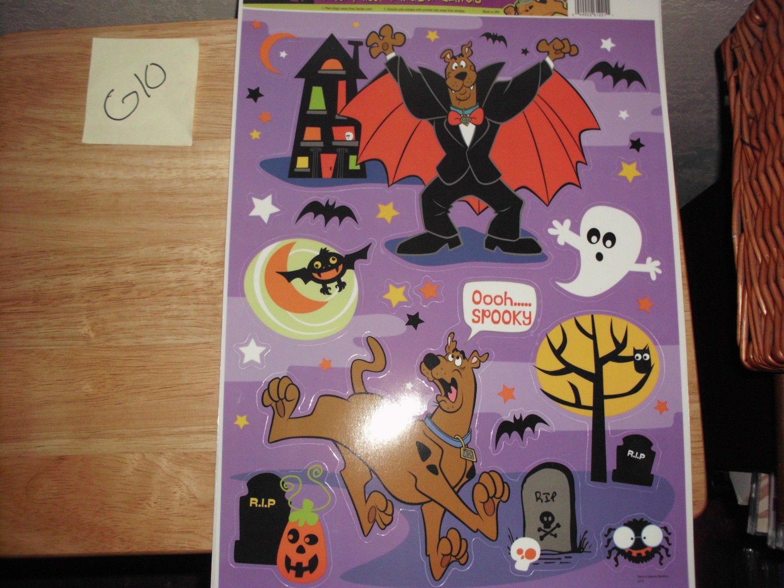 Scooby Doo Halloween Window Clings Other