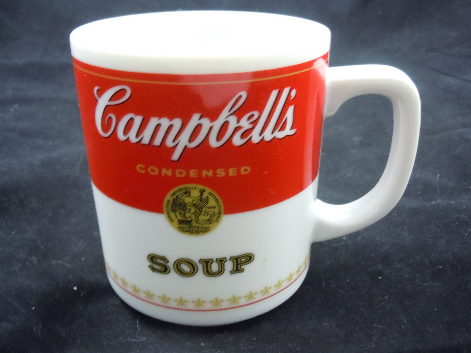 Campbell's Condensed Soup 12oz Porcelain Mug 1900 Exposition Logo ...