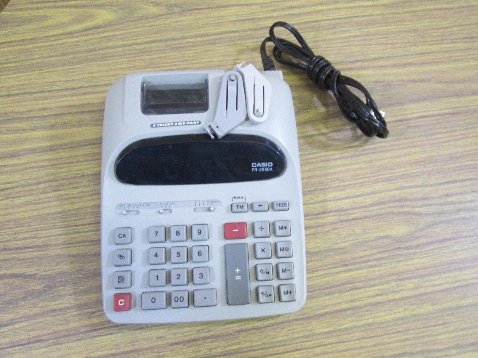 casio fr 2650t 12 digits