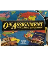 ON ASSIGNMENT With National Geographic Board Game - Complete - Vintage 1... - $19.75