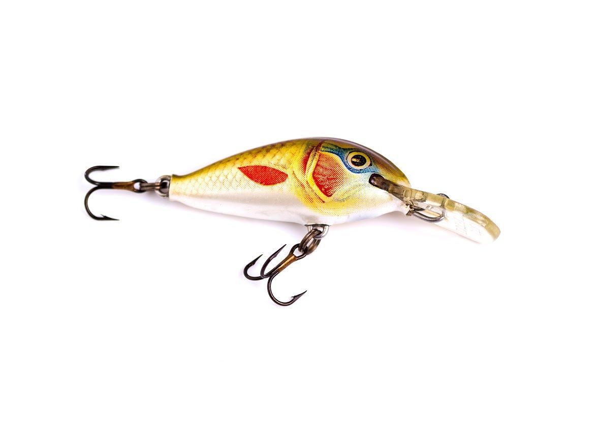 UGLY DUCKLING tiny crankbait, Balsa Wood fishing lure 3F 