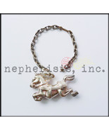 RARE Vintage Hermes CAROUSEL ROCKING HORSE Sterling Silver Keychain or B... - $1,200.00