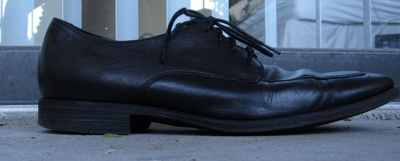 Cole Haan Black Leather Shoes 7.5 M Lace Up Oxfords Nike Cole Haan Black Leather Shoes 7.5 M Lace Up Oxfords Nike