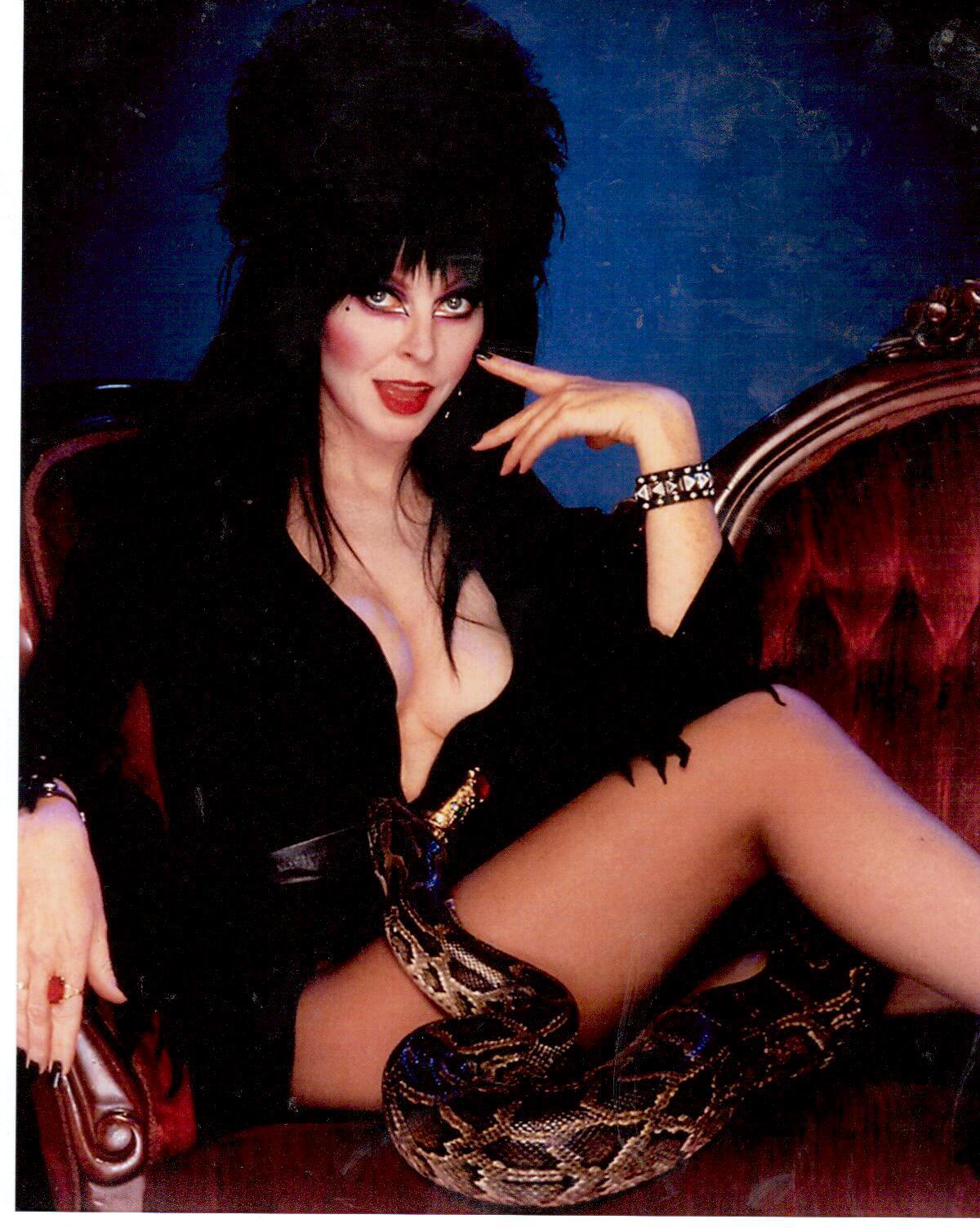 Elvira Cassandra Peterson Snake Sw Vintage X Color TvSexiezPix Web Porn