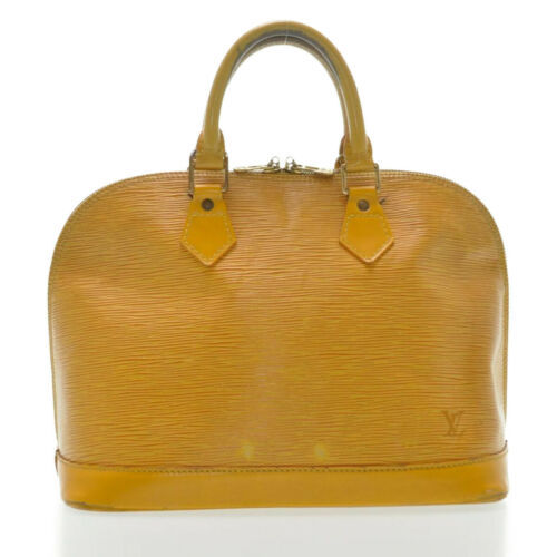 LOUIS VUITTON Epi Alma Hand Bag Yellow M52149 LV Auth 13485 - Women&#39;s Bags & Handbags