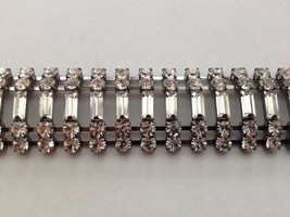 1928 Jewelry Sparkling Orb and Chandelier Rhinestone Bracelet [Jewelry] - $44.55