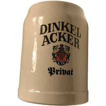 DINKEL ACKER PRIVAT Pottery .5 Liter Beer Stein MUG MINT Germany - £11.94 GBP
